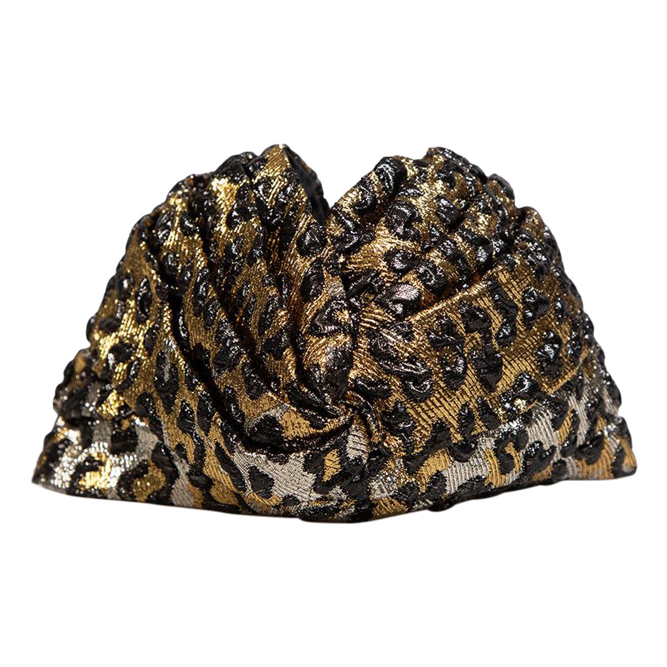 Gucci Gold Leopard Pattern Headband