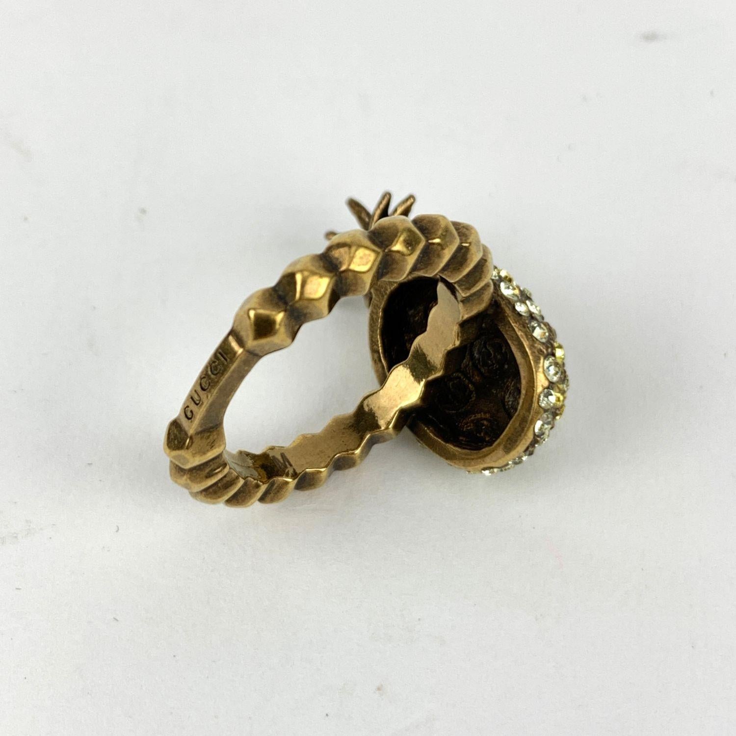 pineapple gucci ring