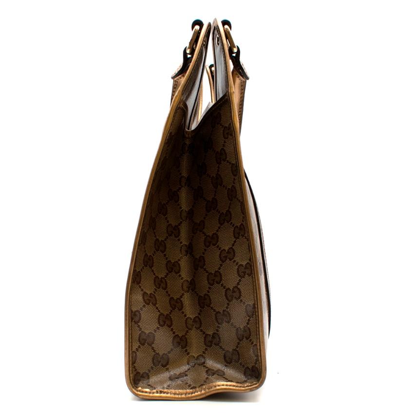 Women's Gucci Gold Monogram Joy Shoulder Bag