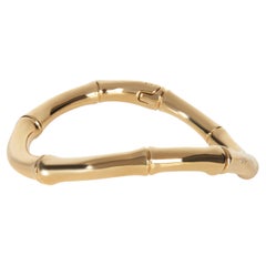 Gucci Gold-Plated  Large Bamboo Choker Necklace