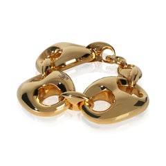 Plaqué or Gucci Bracelet à maillons Marin