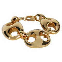 Plaqué or Gucci Bracelet à maillons Marin
