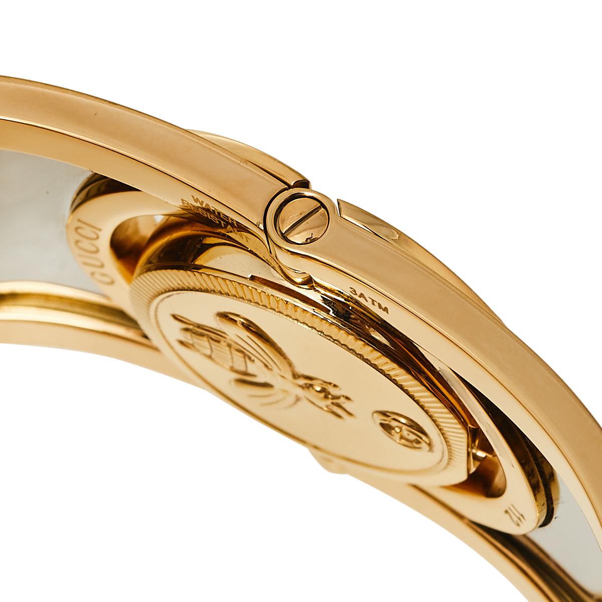 gucci rose gold watch