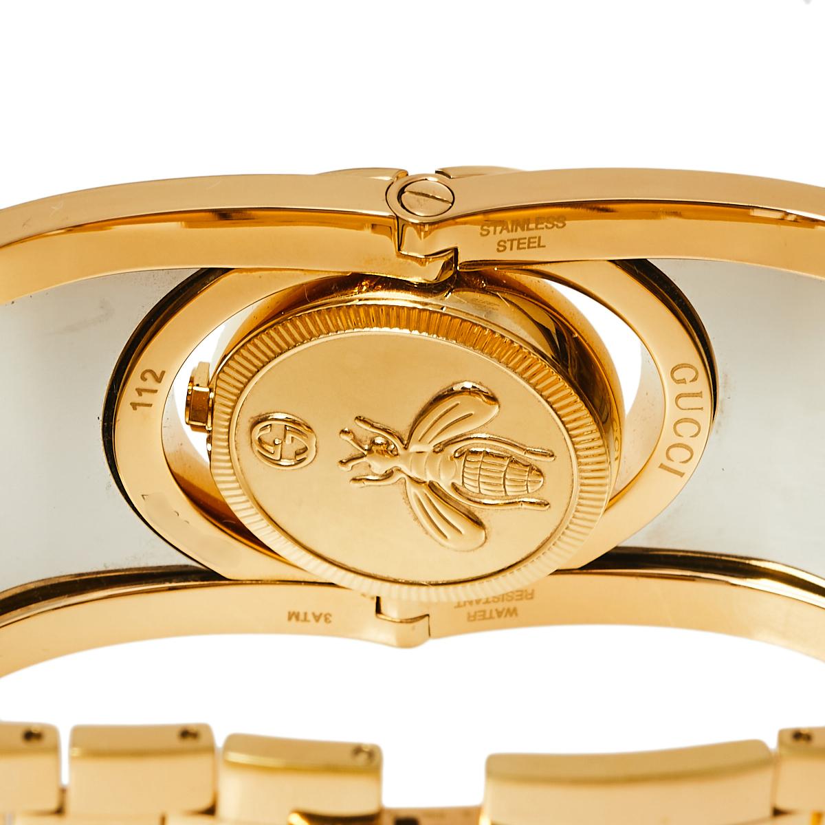 gucci twirl watch gold