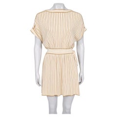 Gucci Gold Stripe Dress Size XS