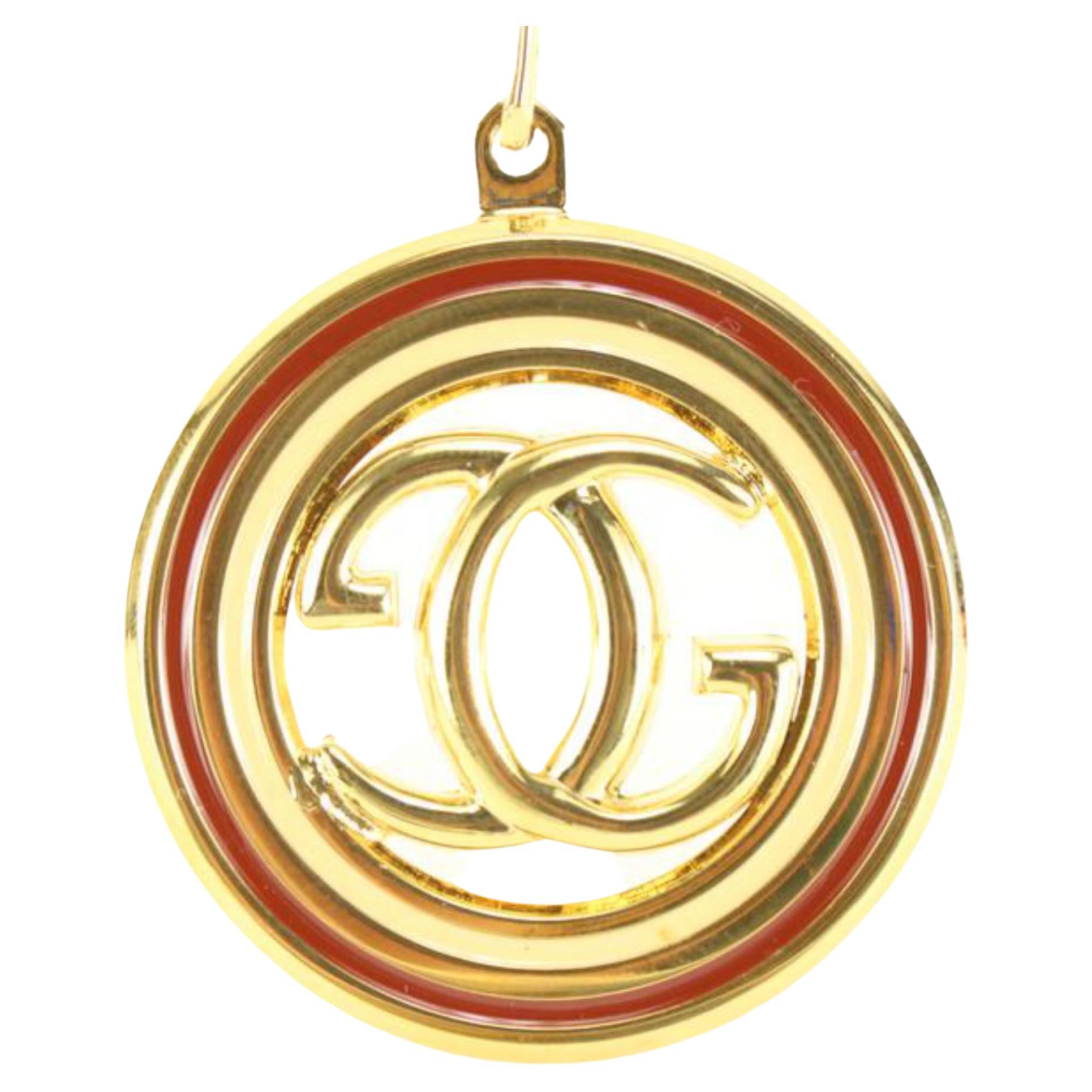 Gucci Gold x Red Web Interlocking GG Keychain Pendant Charm 10gz53s at  1stDibs