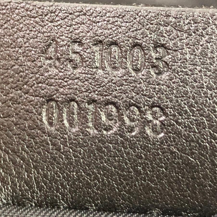 Gray Gucci Grand Turismo Carry On Rolling Luggage GG Coated Canvas
