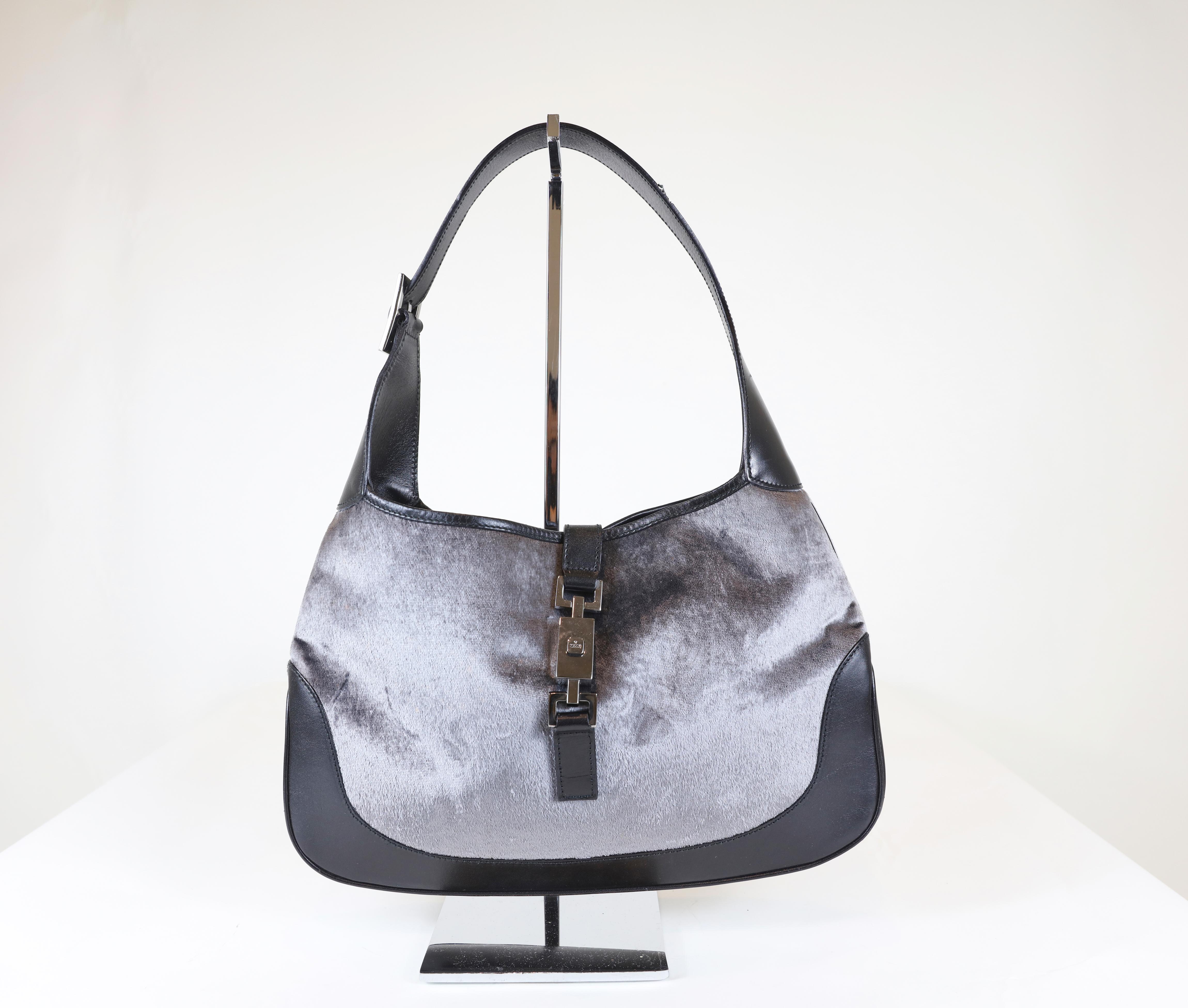 black leather hobo bag