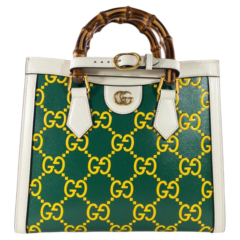 At Auction: Gucci GG Canvas and Leather Charmy Boston Bag