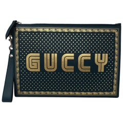 Gucci Green Clutch