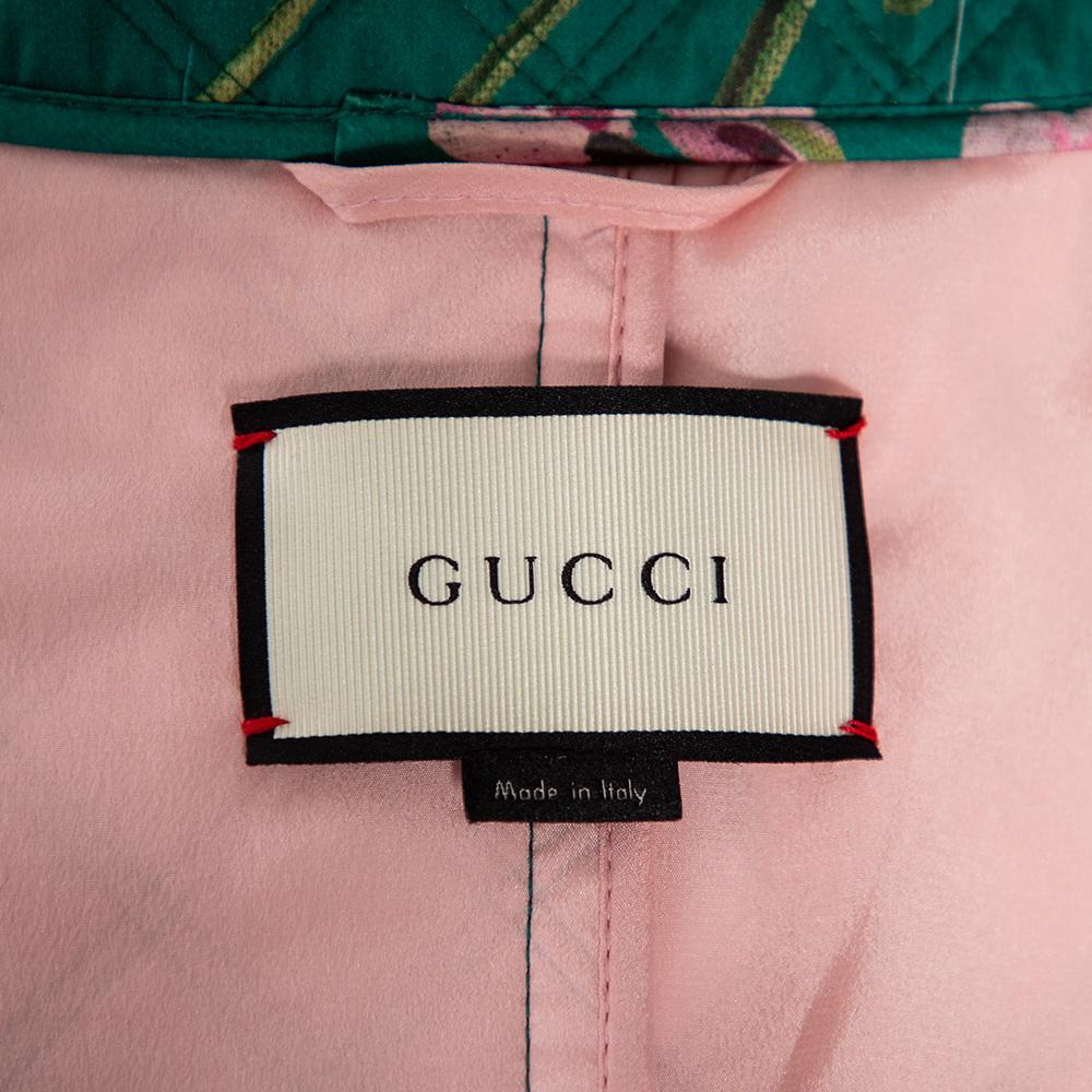 gucci green coat