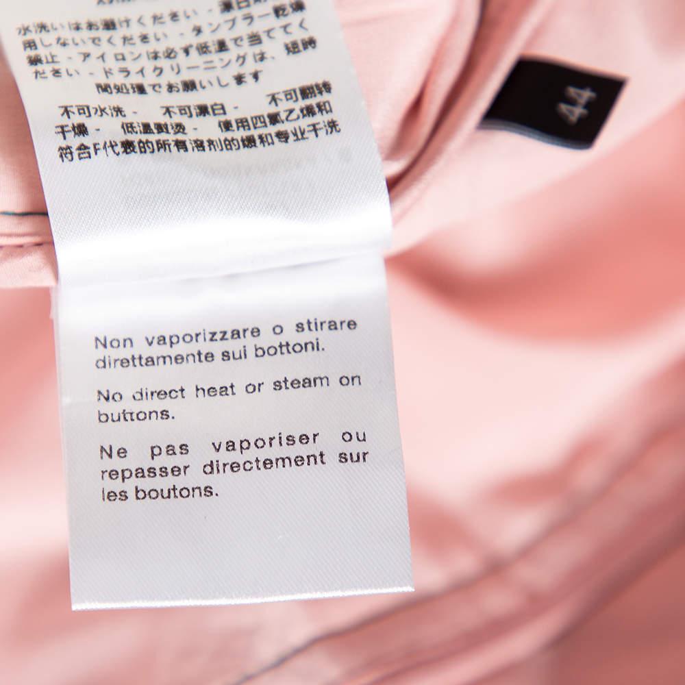 Gucci Grün Floral gedruckt gesteppte Baumwolle Knopf vorne Mantel im Angebot 2
