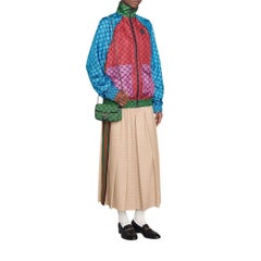 Gucci Green GG Marmont Pink Super Mini Bag