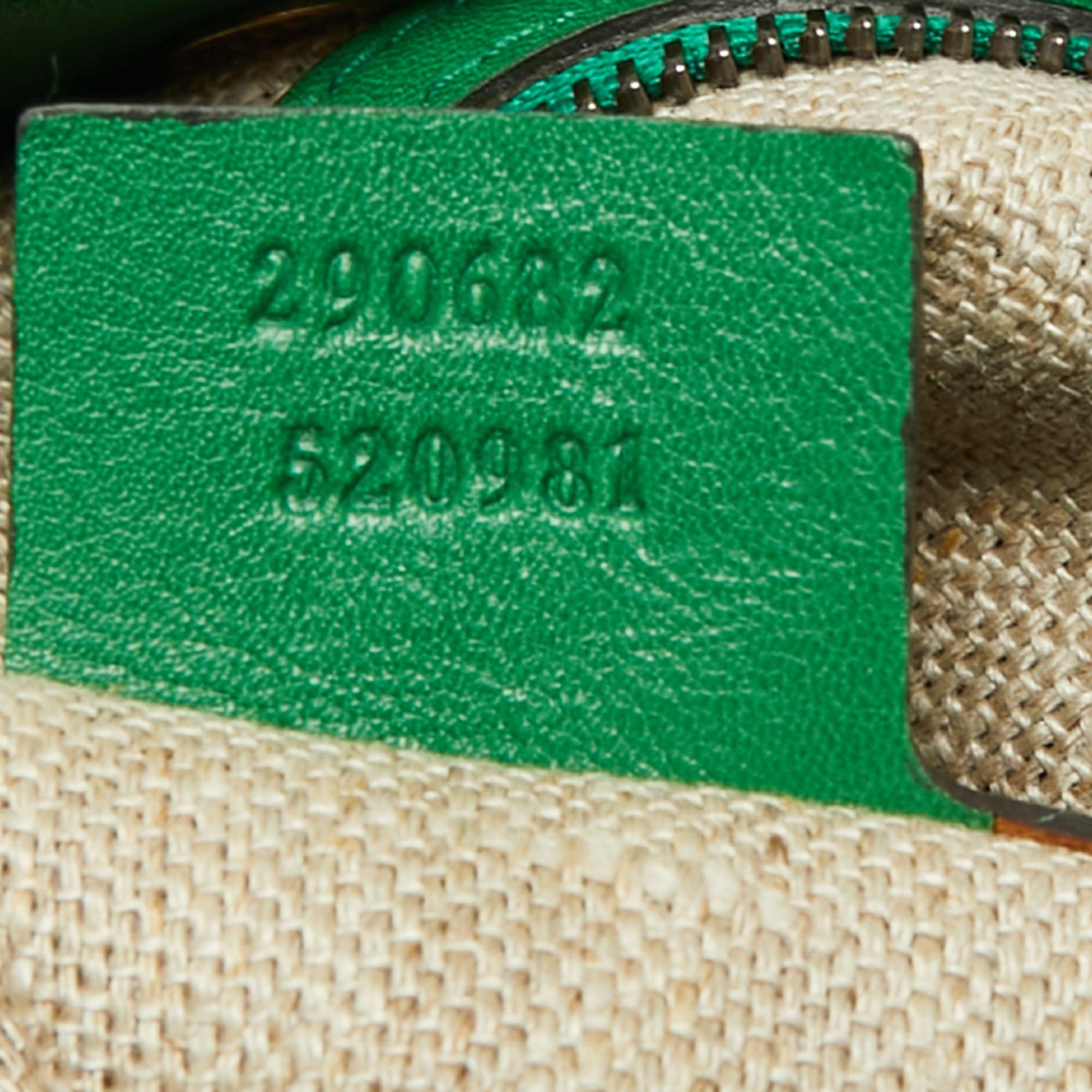 Gucci Green Leather 1970 Shoulder Bag 3