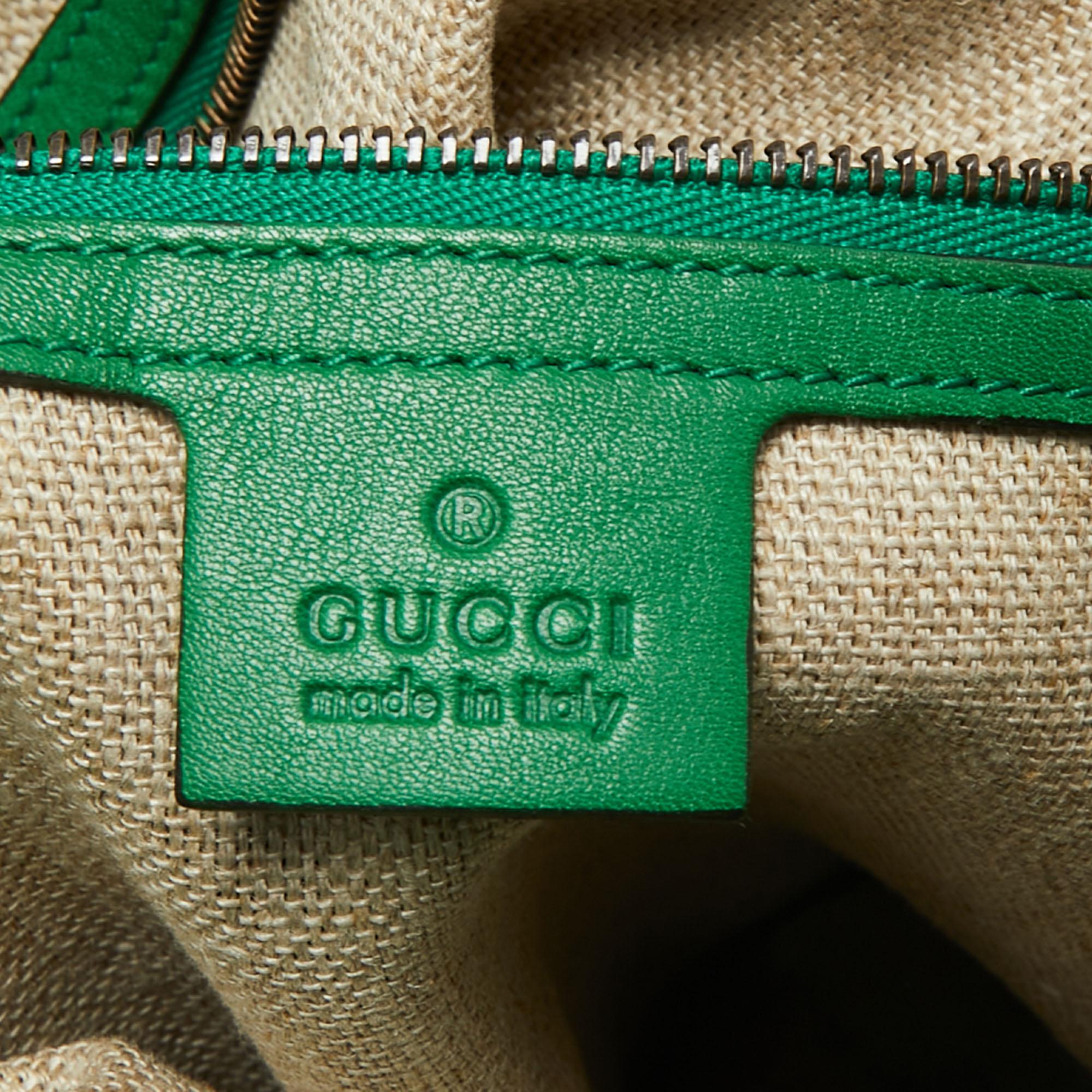 Gucci Green Leather 1970 Shoulder Bag 4