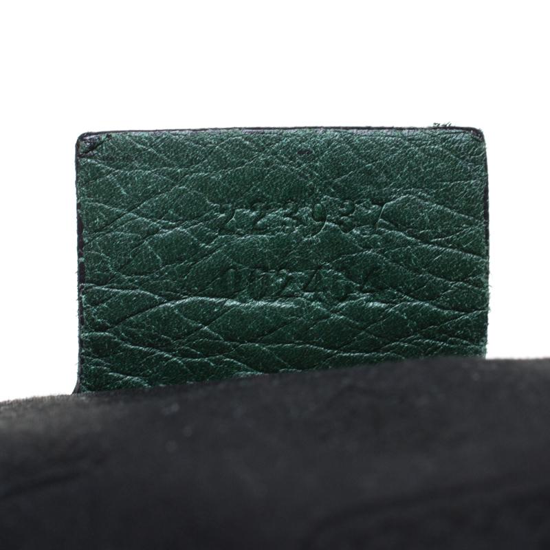 Gucci Green Leather Hysteria Shoulder Bag 4