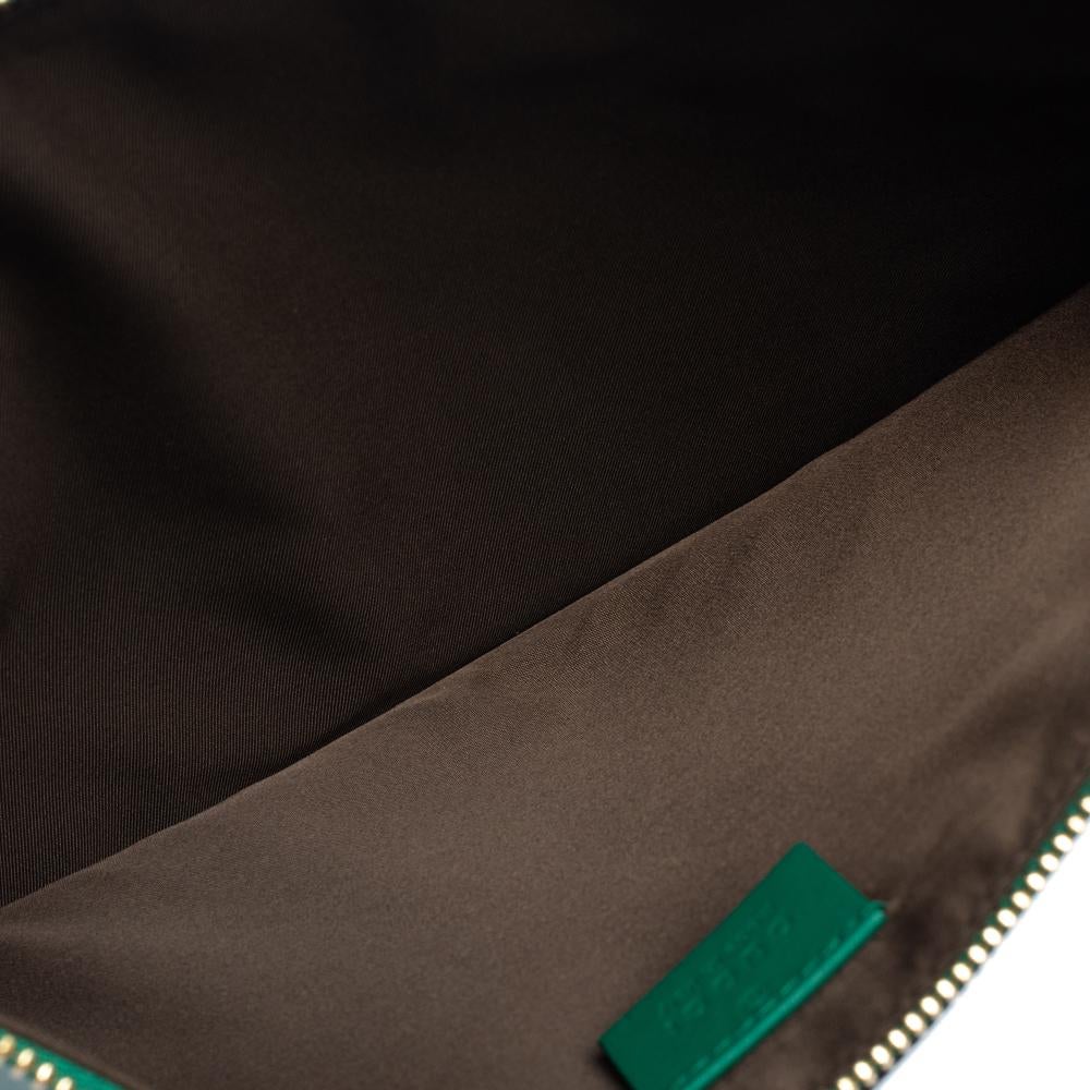 Women's Gucci Green Leather L'Aveugle Par Amour Pouch