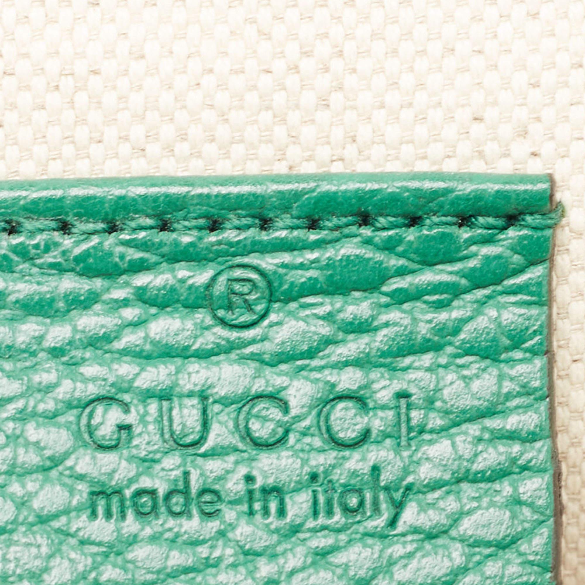 Gucci Green Leather Medium Dionysus Shoulder Bag 9
