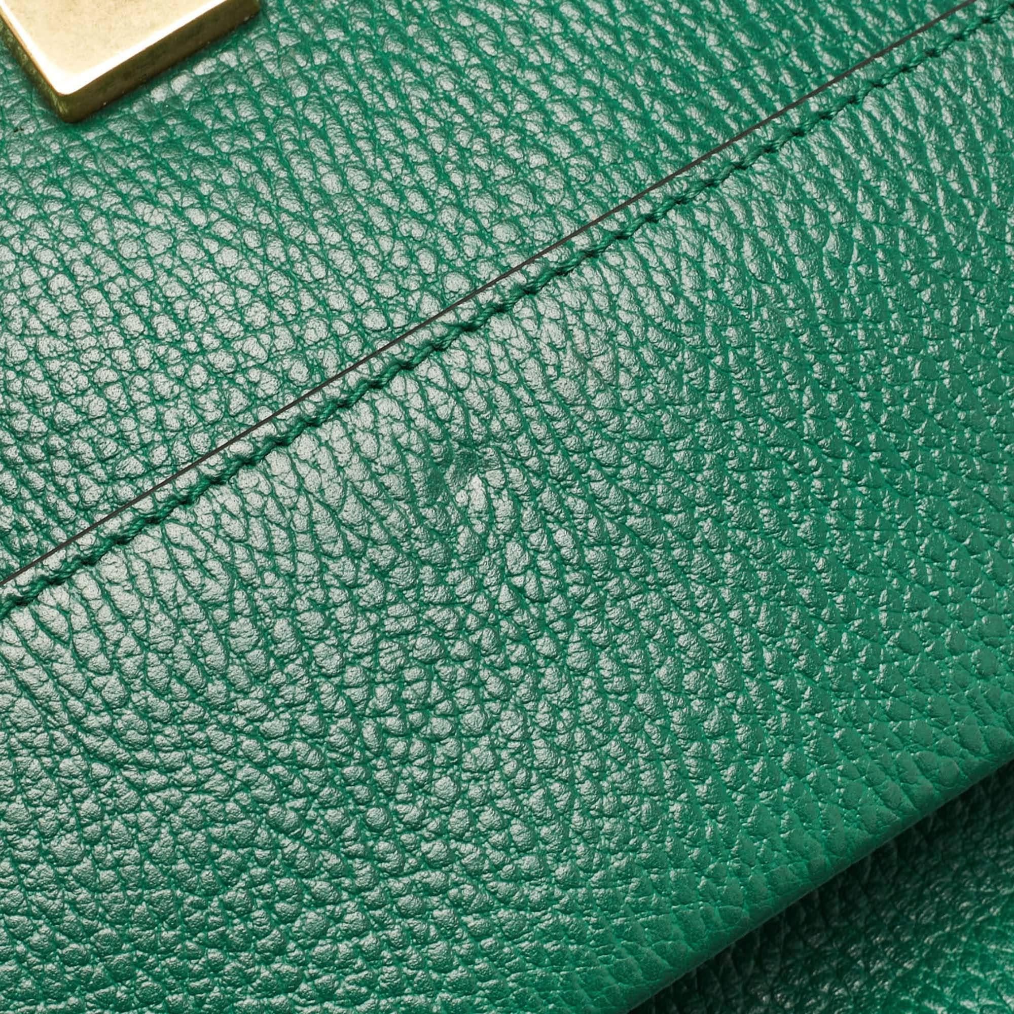 Gucci Green Leather Mini Dionysus Shoulder Bag 2