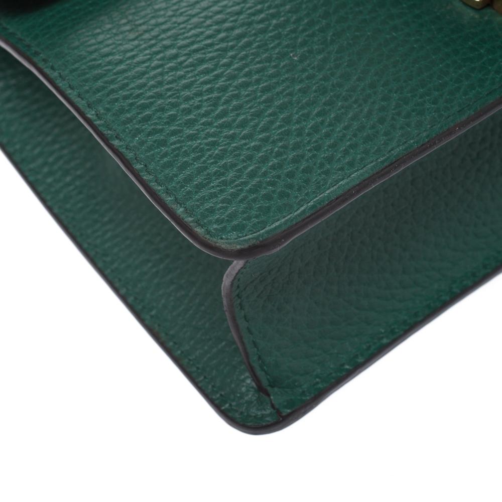 gucci dionysus green leather