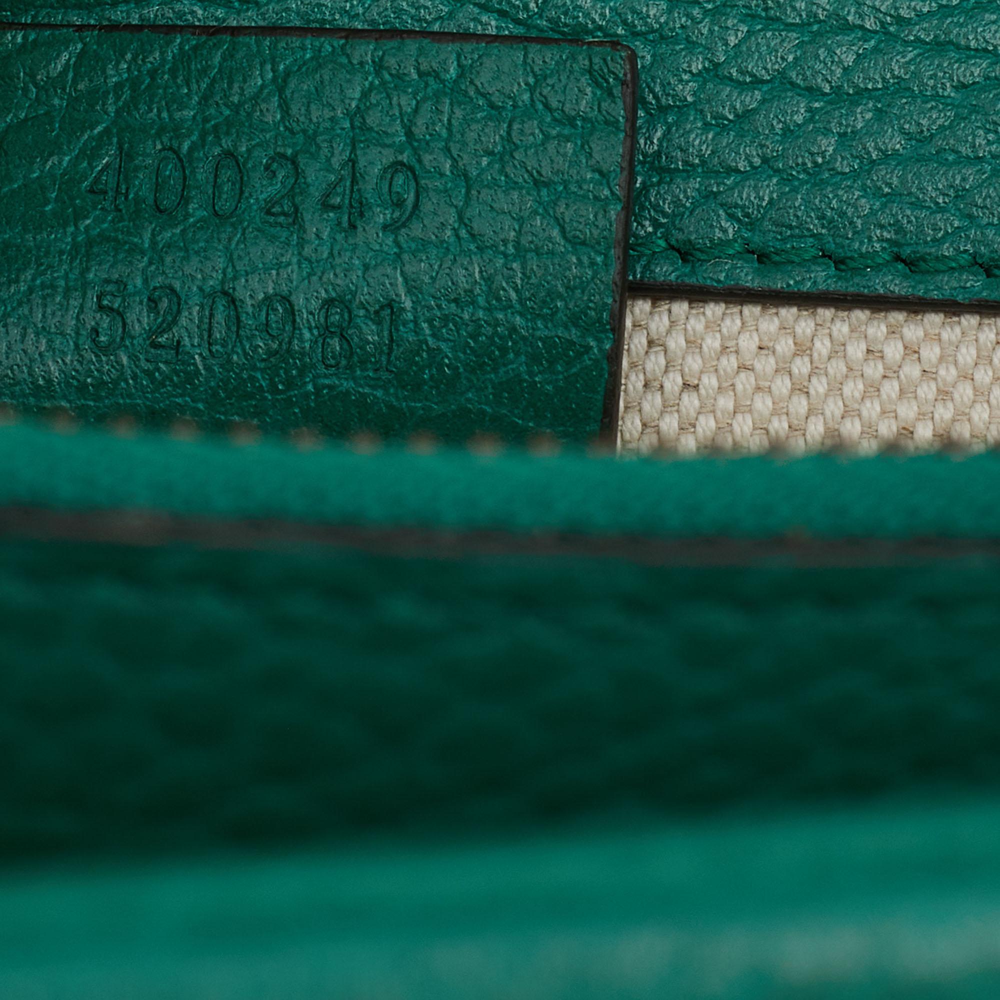 Women's Gucci Green Leather Small Dionysus Shoulder Bag