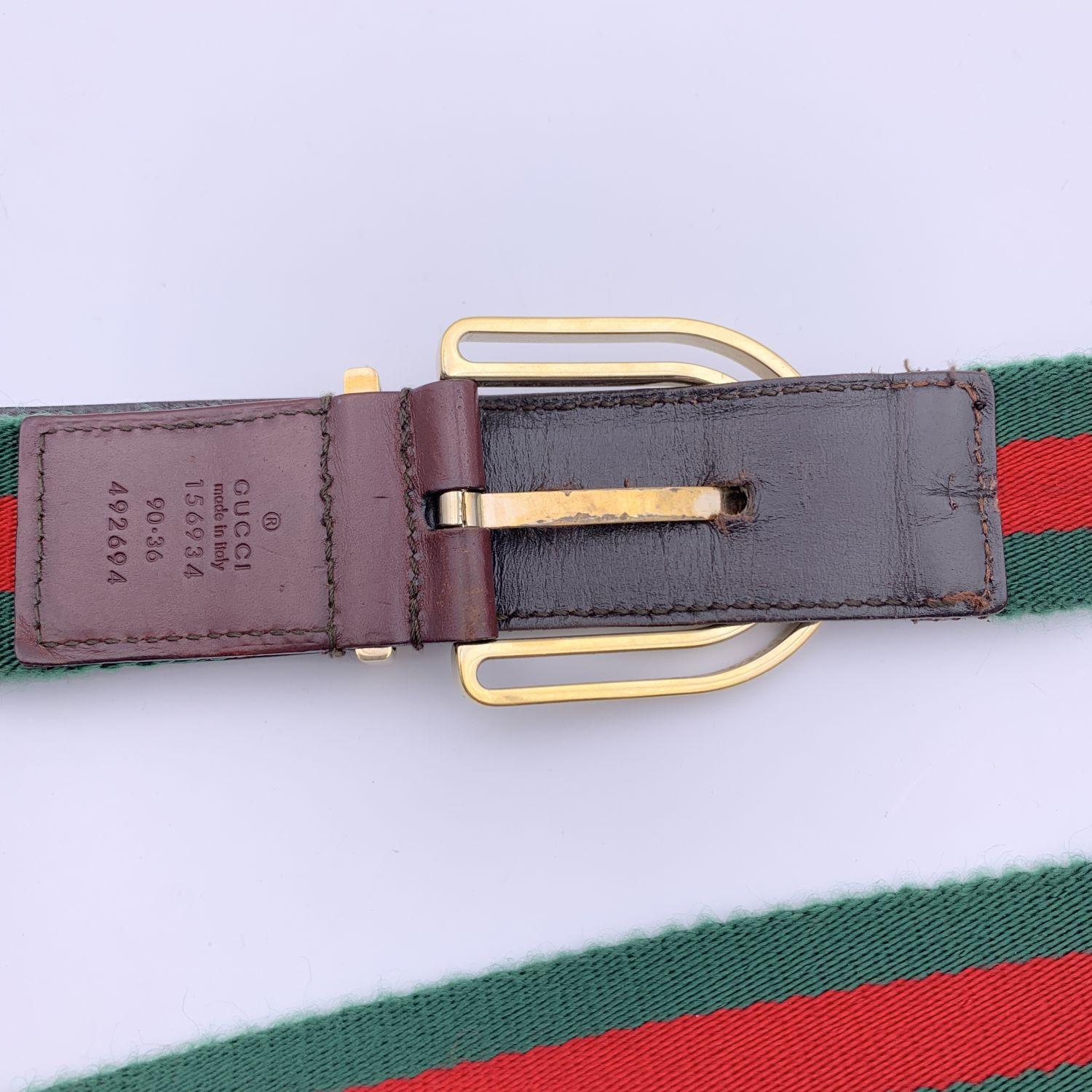 red and green gucci belt