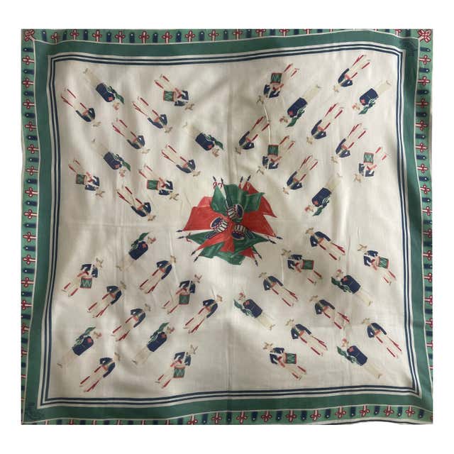 Christian Dior Monogram Cotton Scarf For Sale at 1stDibs