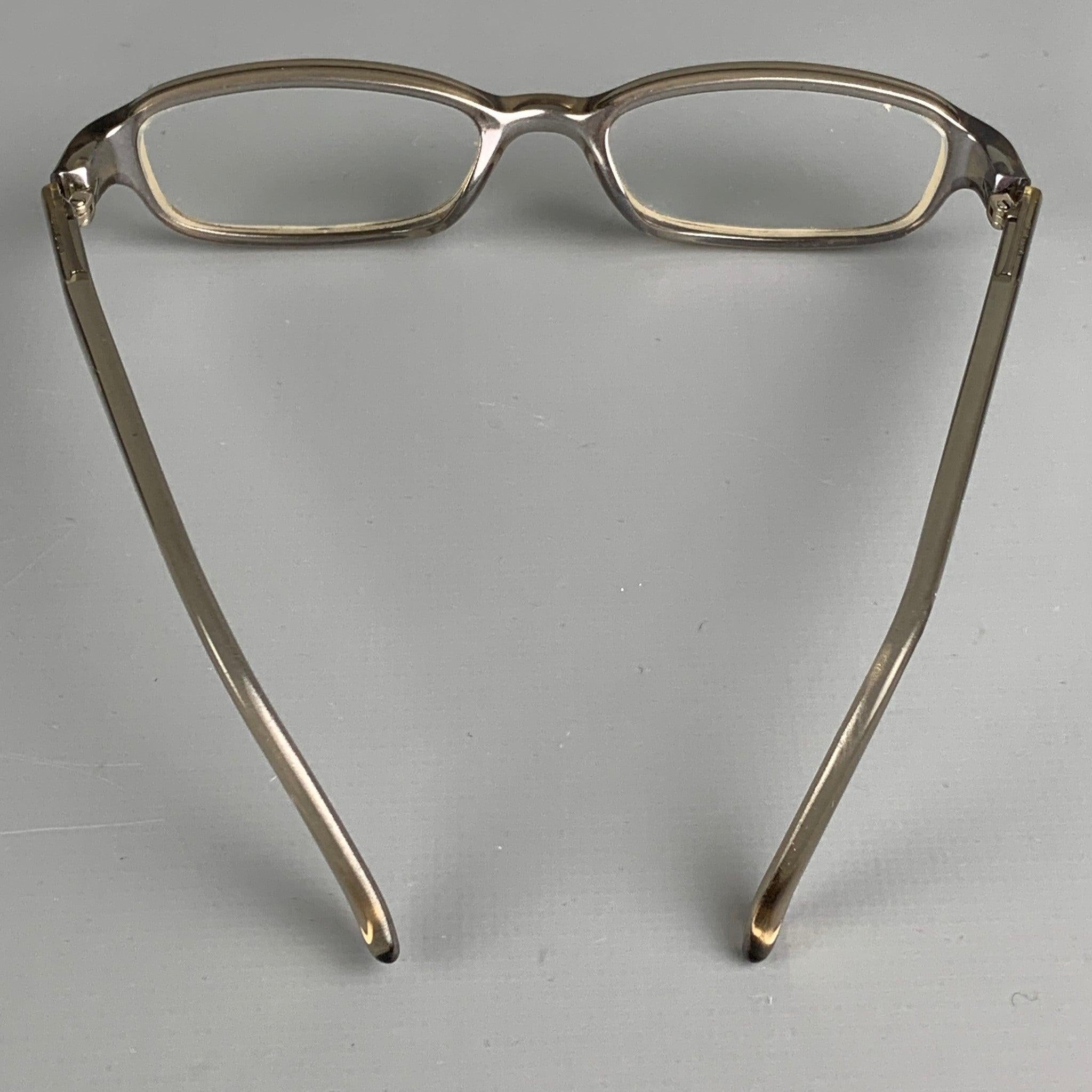 GUCCI Grey Acetate Readers In Good Condition For Sale In San Francisco, CA