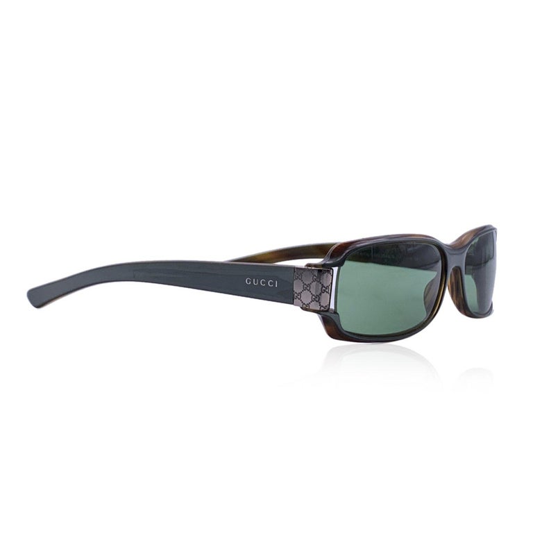 Gucci Grey Acetate Rectangle GG2548/S Sunglasses 53/15 130mm  display picture 2