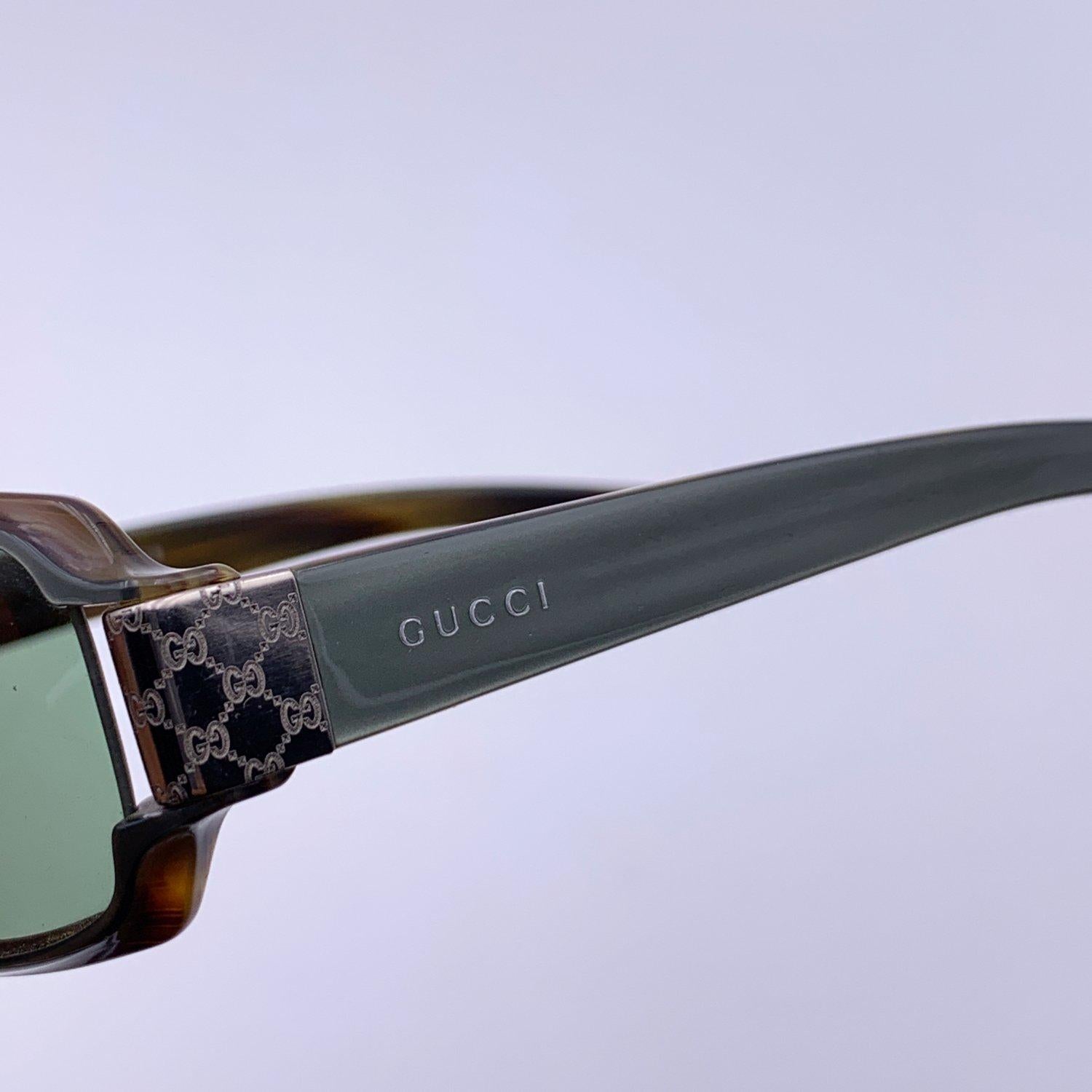 gucci acetate rectangular sunglasses