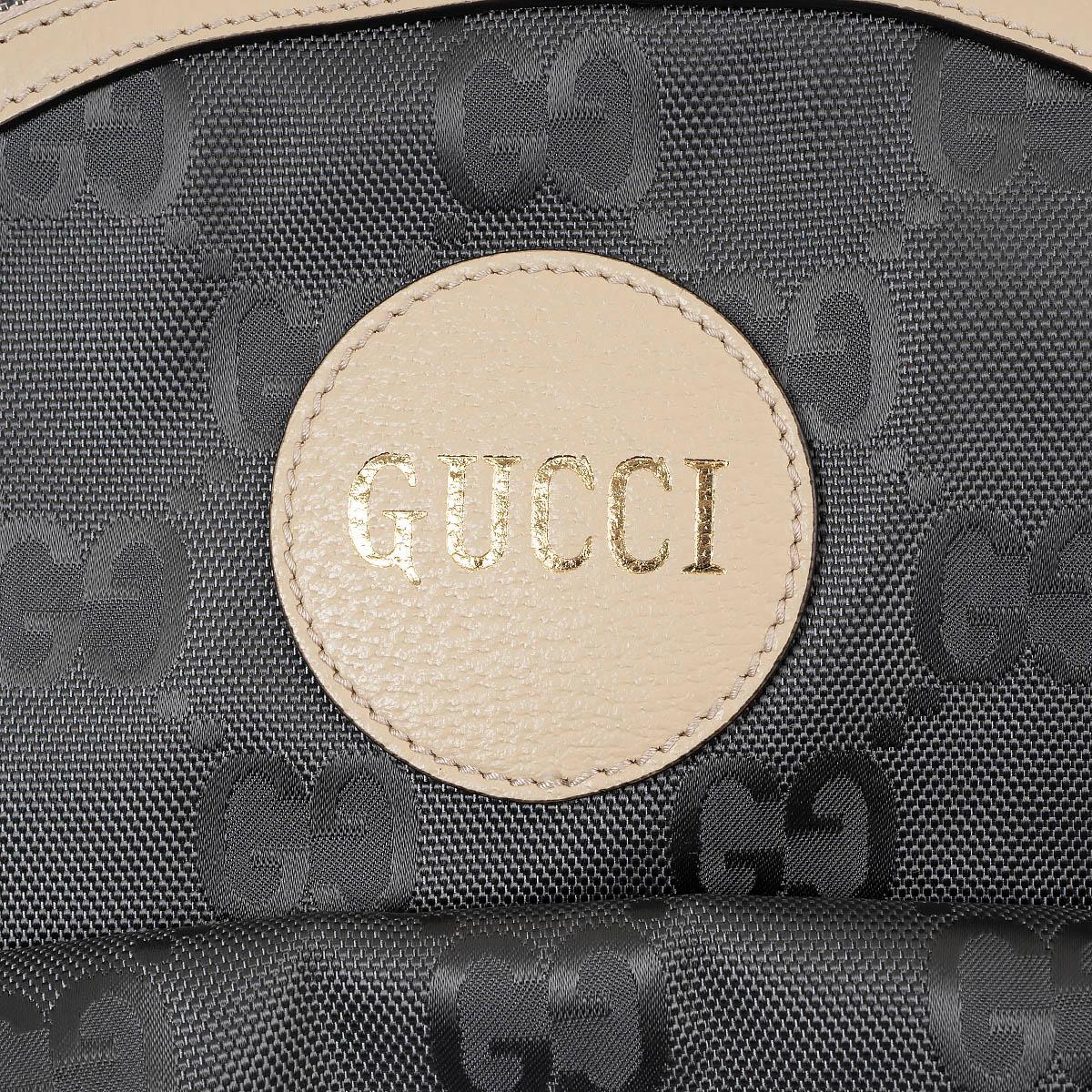 GUCCI grey beige GG MONOGRAM ECONYL OFF THE GRID Backpack Bag For Sale 2