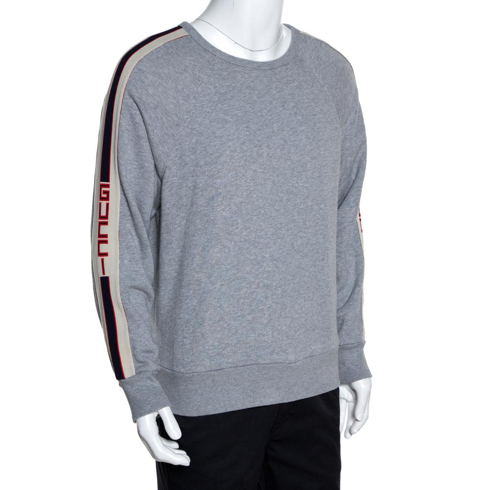 grey gucci sweatshirt