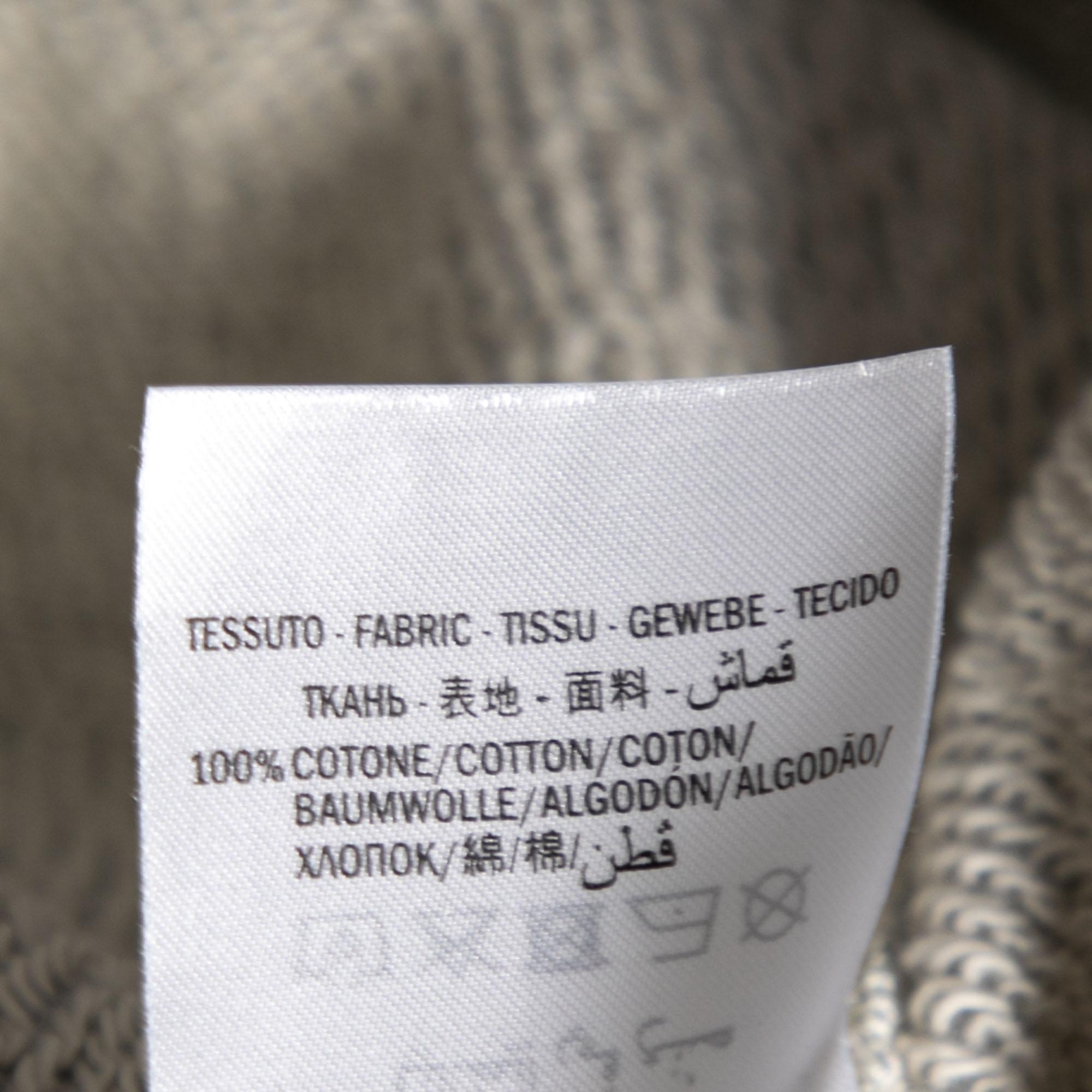 Gucci Grey Knit Privilegium Perpetuum Crew Neck Sweatshirt S In Excellent Condition In Dubai, Al Qouz 2