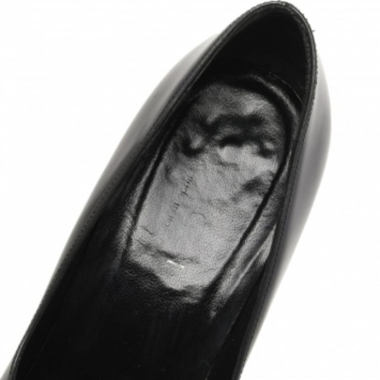 Donna Gucci Pumps con tacco a blocco in pelle grigia taglia 38