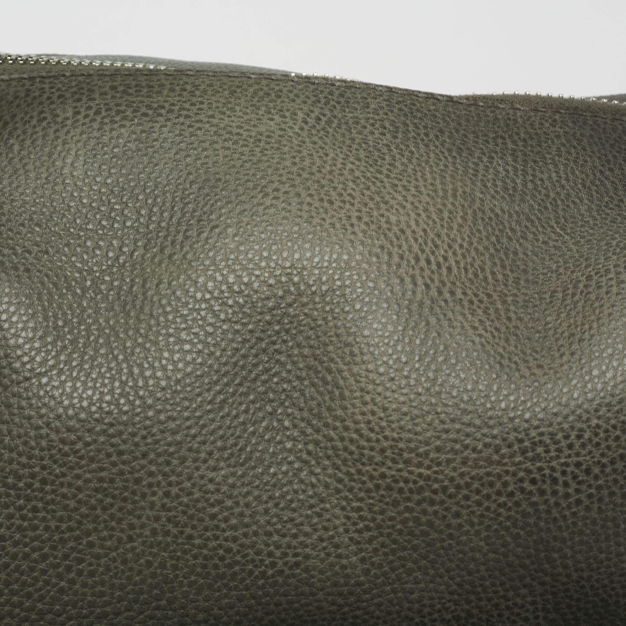 Gucci Grey Leather Medium Bamboo Bar Shoulder Bag 6