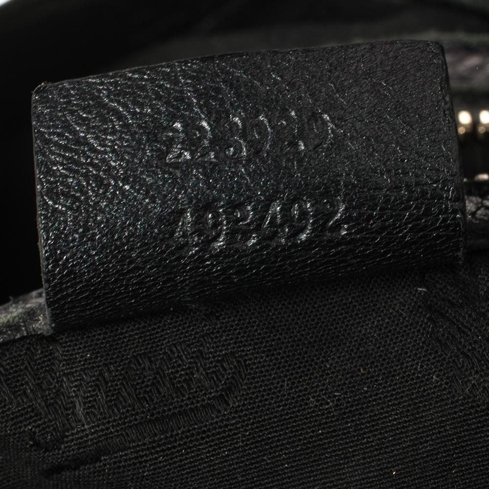 Gucci Grey Leather Medium New Jackie Hobo 6