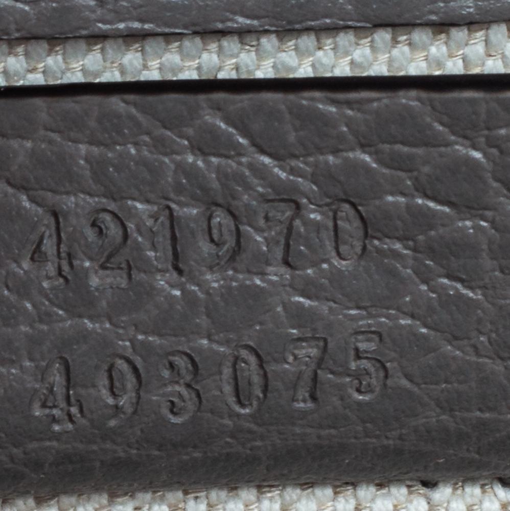 Gucci Grey Leather Mini Dionysus Shoulder Bag 1