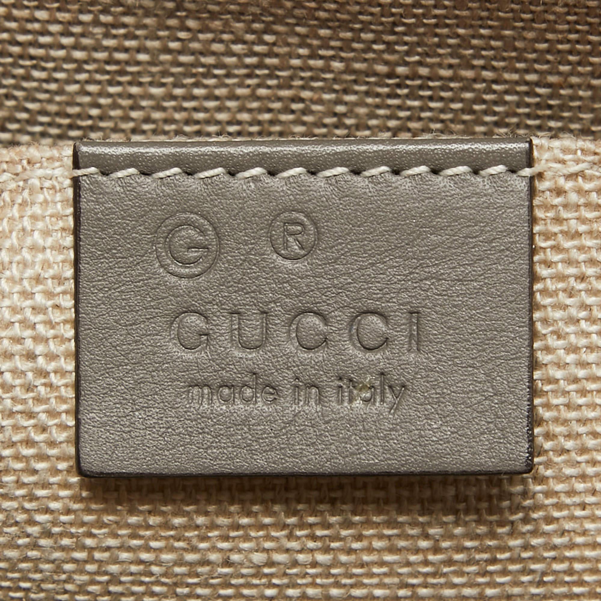 Gucci Grey Microguccissima Leather Mini Nice Dome Bag 7
