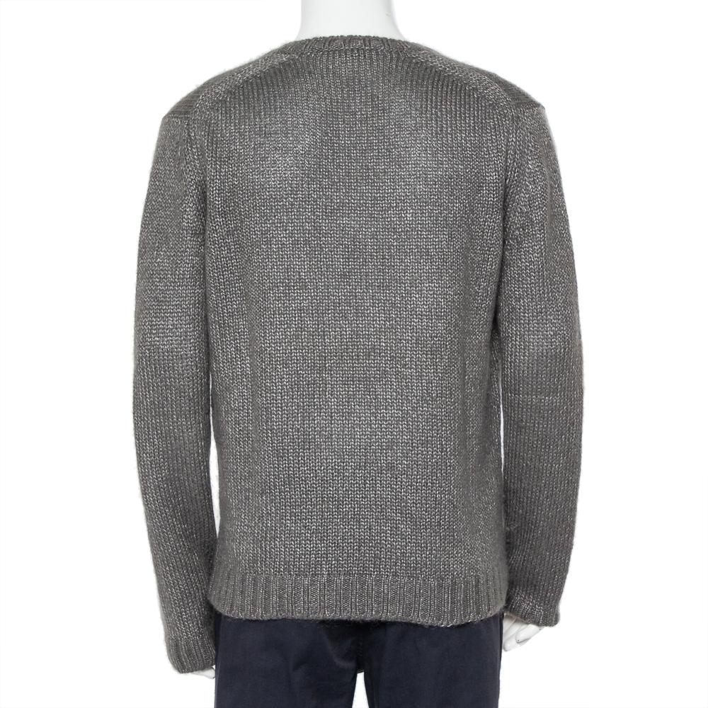 grey gucci sweater