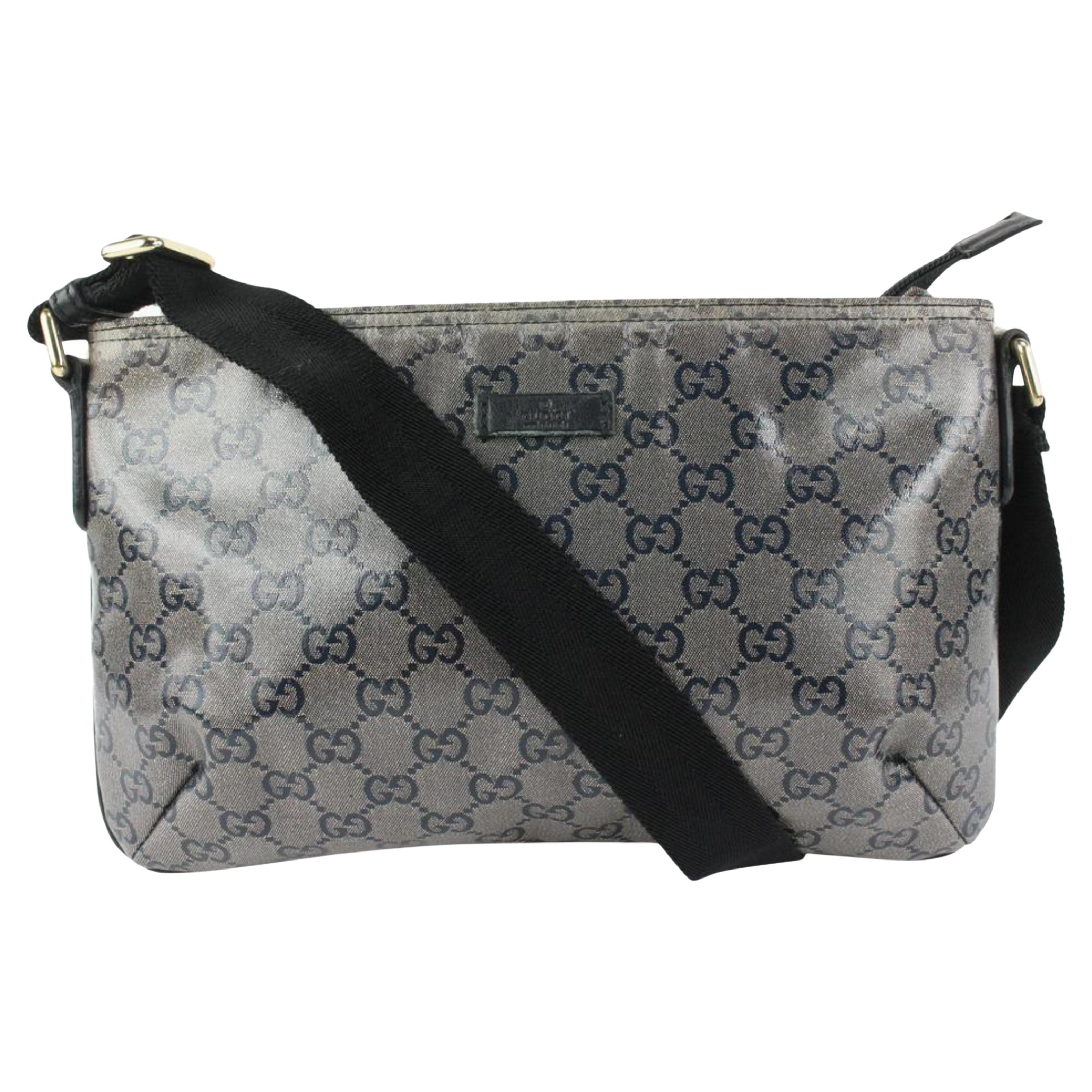 Gucci Zip Crossbody Bag GG Imprime Medium at 1stDibs