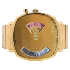 GUCCI Grip Roulette YA157416 Watch. Gold Tone Gucci 157.3 WristWatch