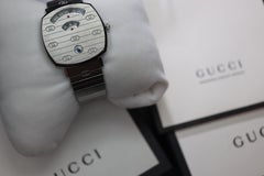 GUCCI Grip YA157401 Watch. Silver Tone Gucci 157.4 WristWatch