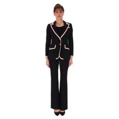 Gucci Grosgain Trimmed Cady Blazer/Jacket