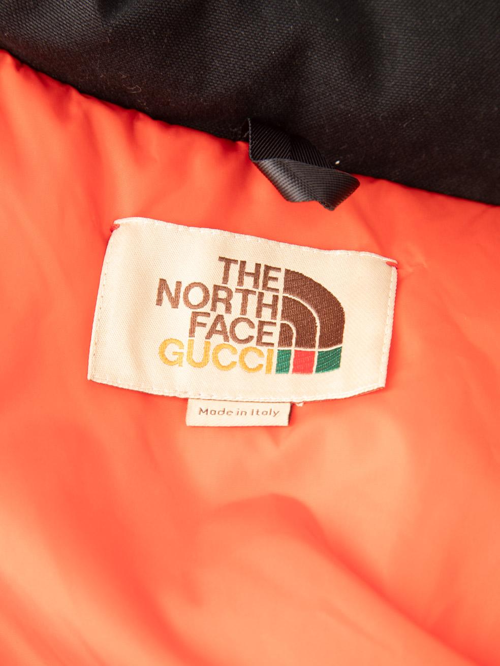 Gucci Gucci x The North Face 2021 Brown Supreme GG Quilted Puffer Coat Size XXS 3