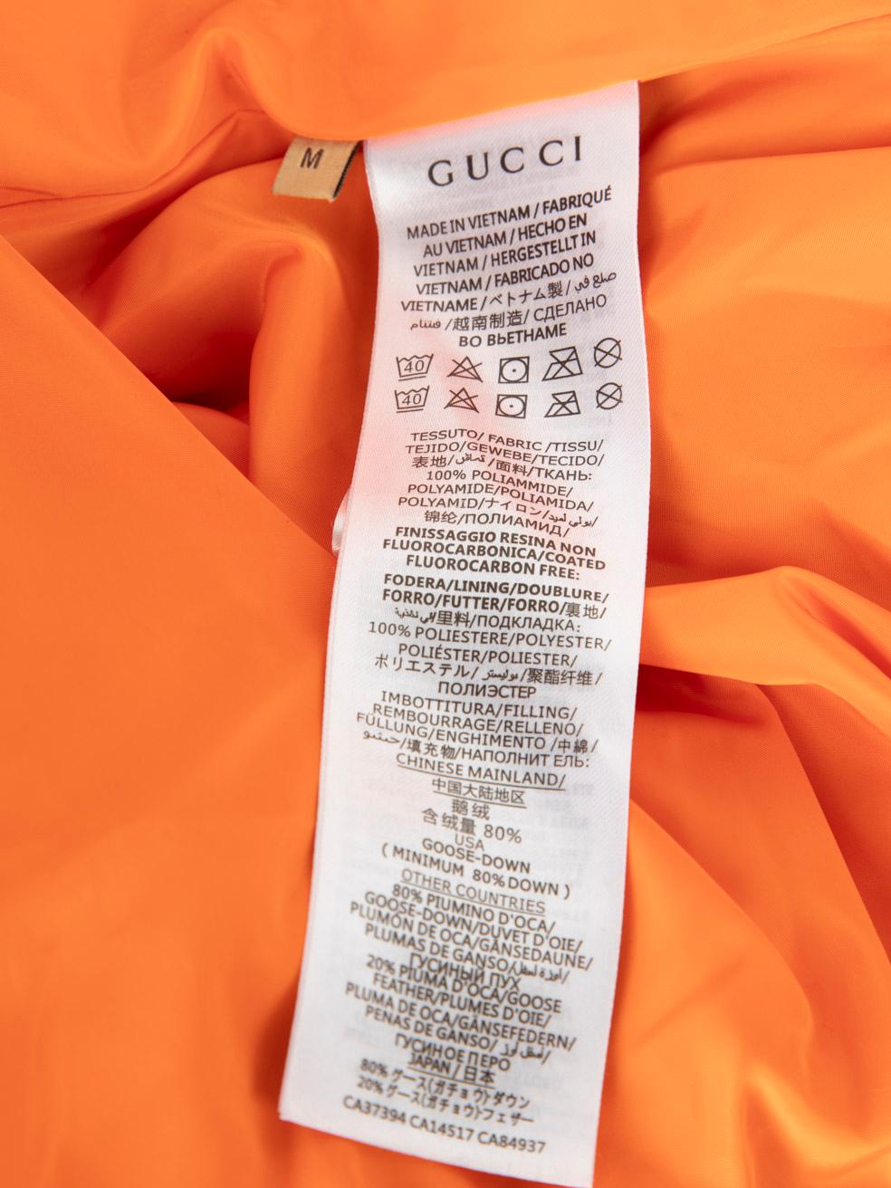 Gucci Gucci x The North Face Brown GG Logo Puffer Size M en vente 1