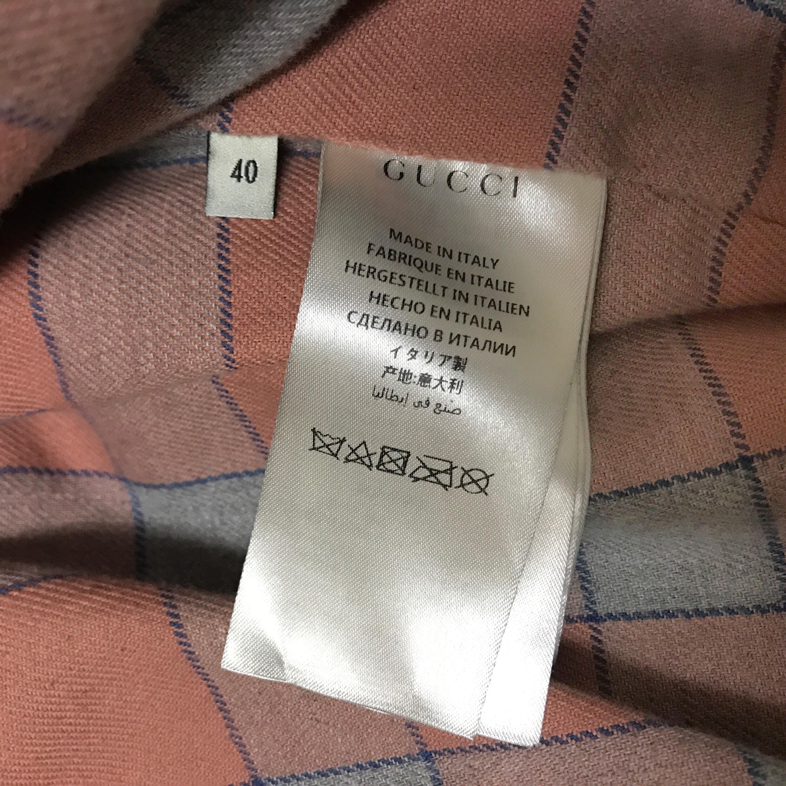 Chaqueta bomber de ante con flecos Gucci 