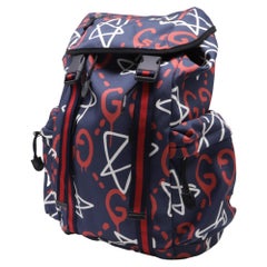 Gucci GucciGhost Techpack Backpack in Multicolor Canvas