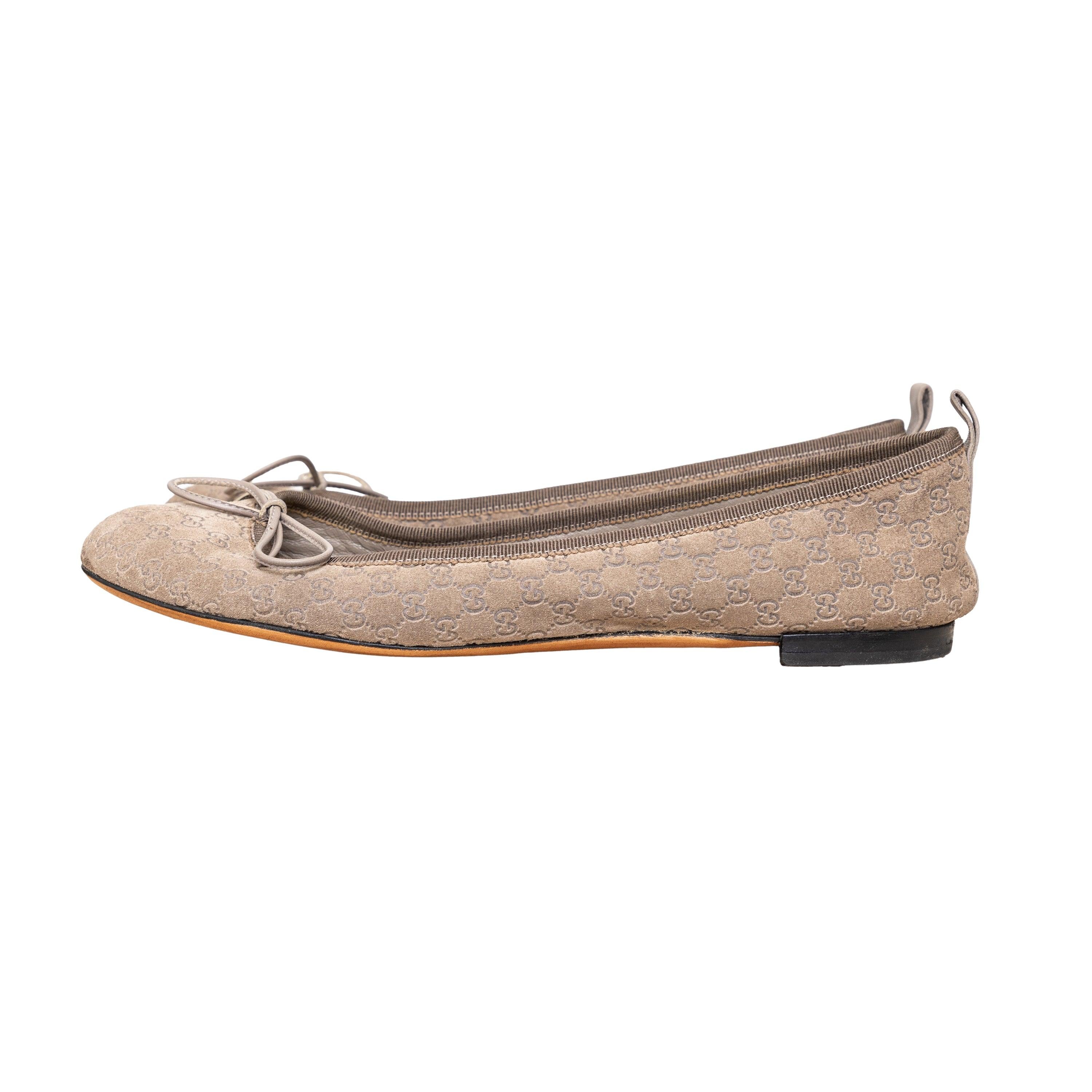 Gucci Guccissima Ballet Flats - '10s For Sale 1