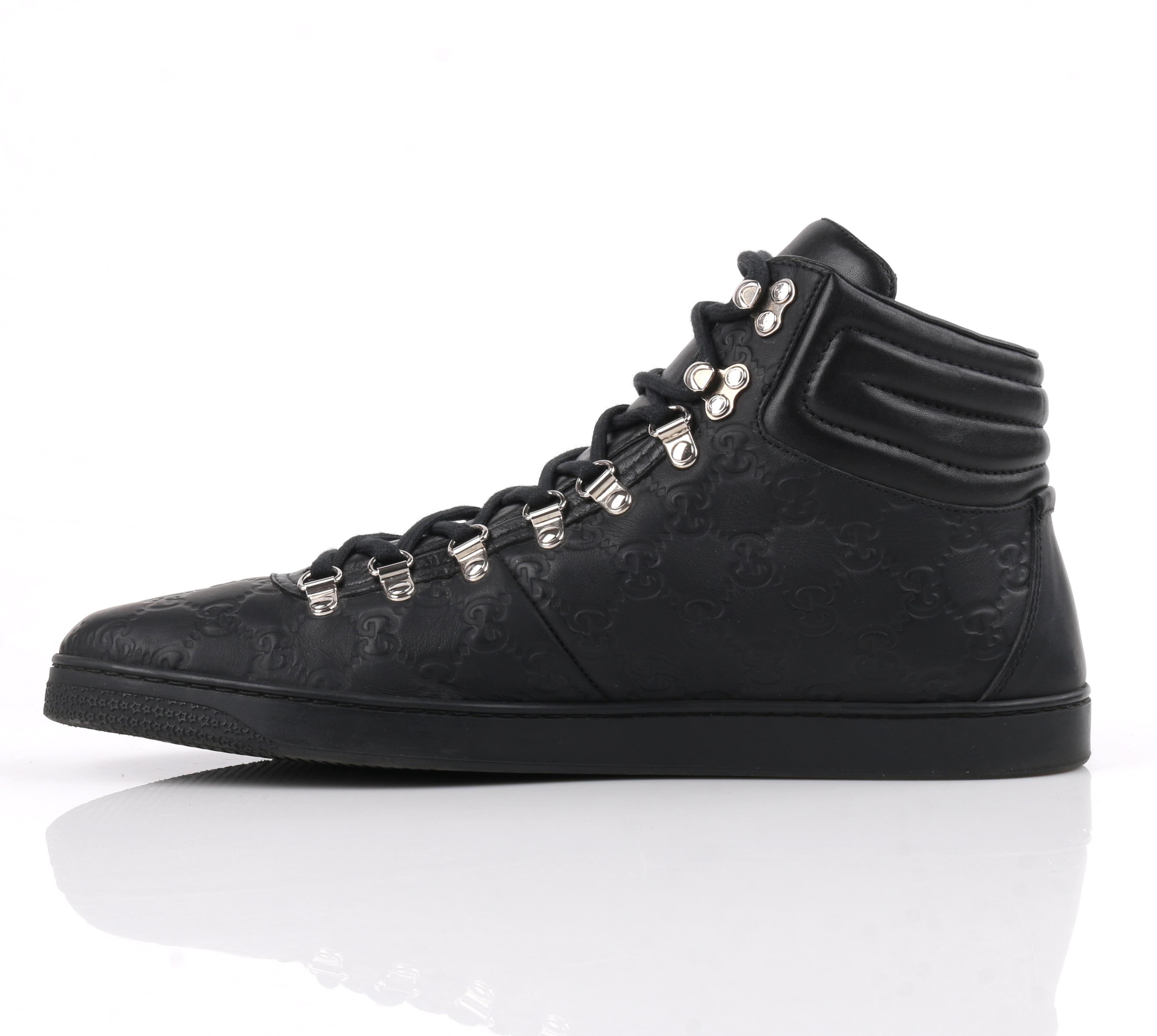 gucci black leather women's shoes