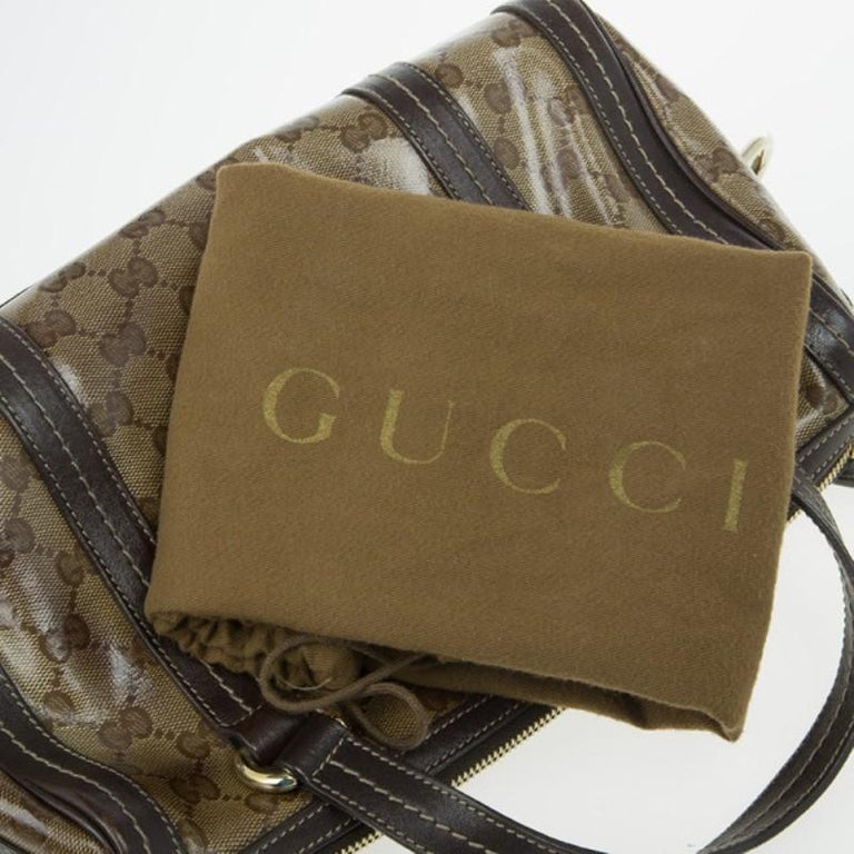 Gucci Guccissima Duchessa Medium Boston For Sale at 1stDibs